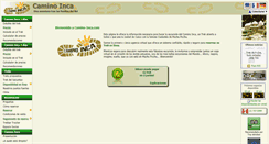 Desktop Screenshot of camino-inca.com